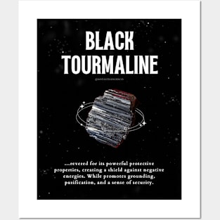 Black Tourmaline Posters and Art